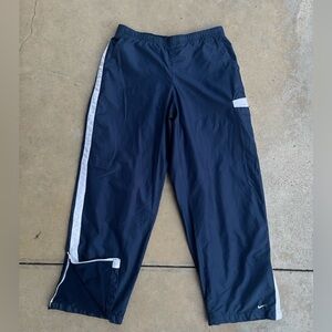 Vintage Nike Men’s track pants zip Up Pants fleece XL